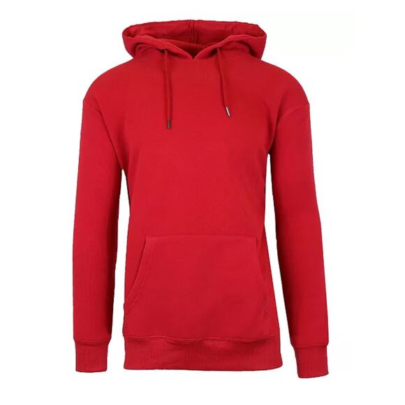 NWT Galaxy by Harvic Men's Hoodie Solid Red Size XL - Picture 1 of 1